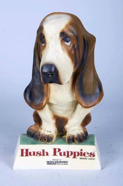HUSH PUPPIES SHOES FIGURAL DOG ADVERTISEMENT      