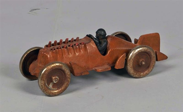 REPRODUCTION HUBLEY CAST IRON ACTION TOY RACECAR  