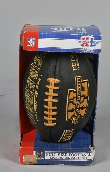 LIMITED EDITION NFL SUPER BOWL XL FOOTBALL        