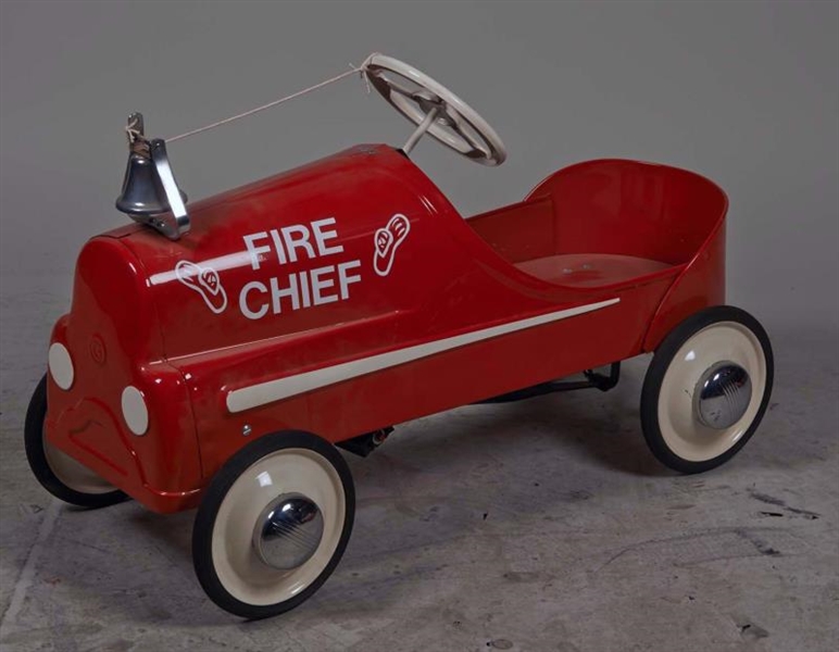GARTON FIRE CHIEF CHILDS PEDAL CAR               