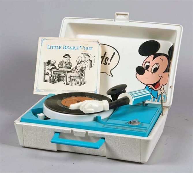 GENERAL ELECTRIC MICKEY MOUSE RECORD PLAYER       