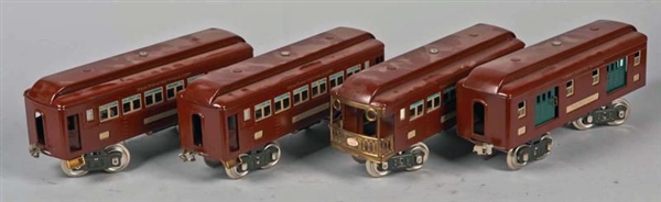 LOT OF 4: LIONEL ELECTRIC TRAIN CARS              