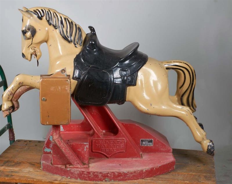 COIN-OPERATED HORSE KIDDIE RIDE                   