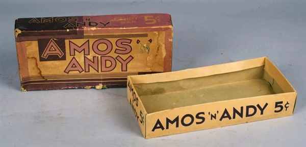 ORIGINAL AMOS N ANDY CANDY BAR BOX              
