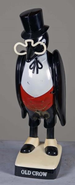 OLD CROW FIGURAL CROW WHISKEY ADVERTISING FIGURE. 