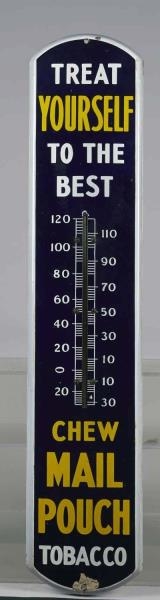 MAIL POUCH TOBACCO ADVERTISING THERMOMETER        