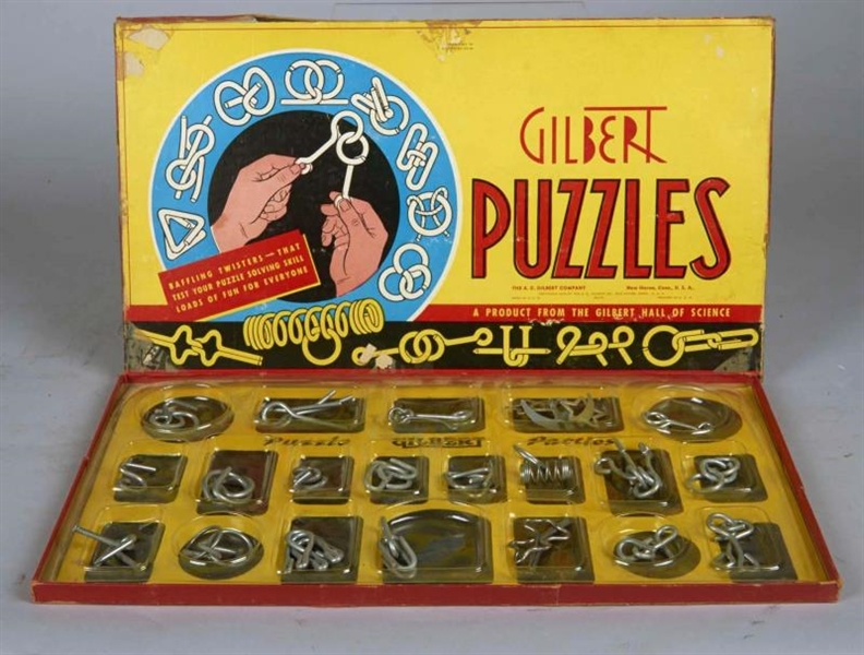 GILBERT PUZZLES DEXTERITY GAME NO. 1032.          
