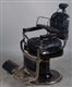 KOKEN BARBER CHAIR WITH CHILDS SEAT.             