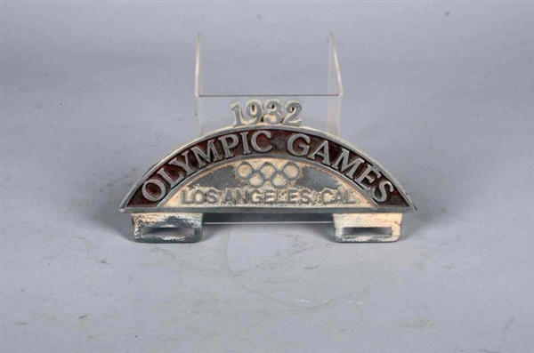 1932 OLYMPIC GAMES LOS ANGELES, CAL METAL TOPPER  
