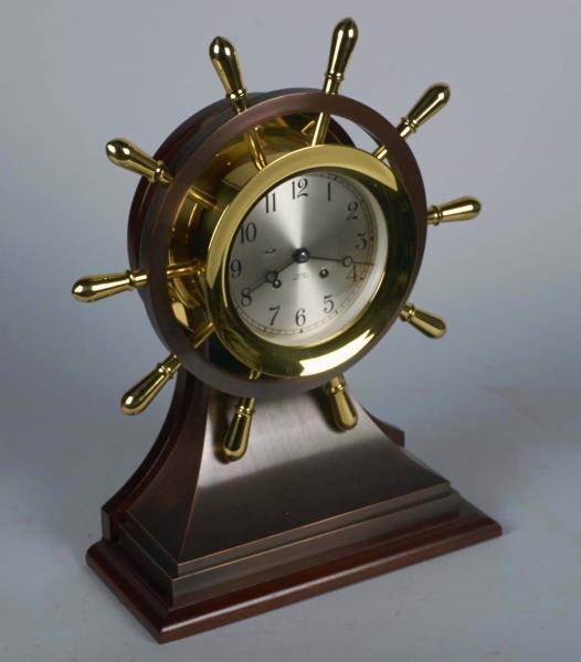 CHELSEA CLOCK CO. SHIPS BELL MANTLE CLOCK IN BOX 
