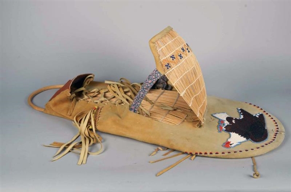 AMERICAN INDIAN CRADLEBOARD PAPOOSE CARRIER       