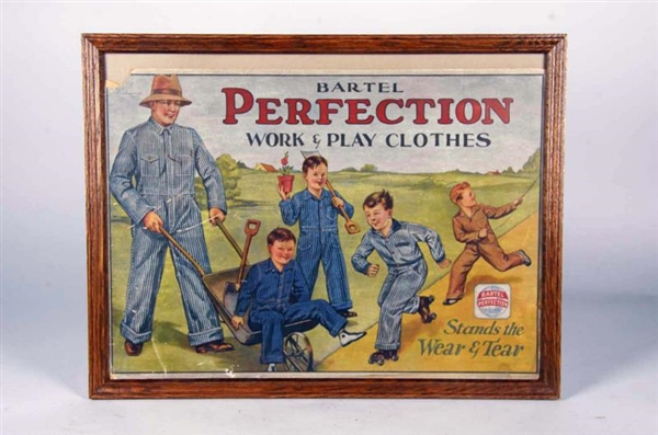BARTEL PERFECTIONS WORK & PLAY CLOTHES LITHO AD   