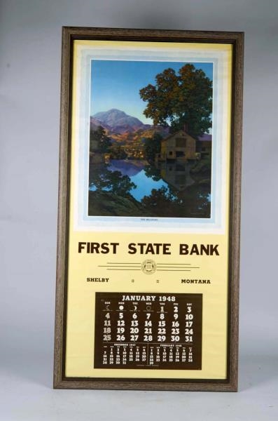 FIRST STATE BANK OF SHELBY MONTANA AD CALENDAR    