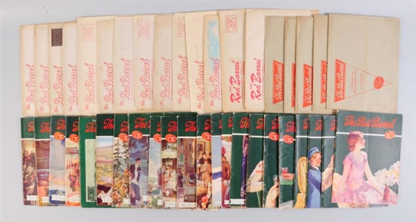 22 ISSUES OF 1929-1930 COCA-COLA RED BARREL.      