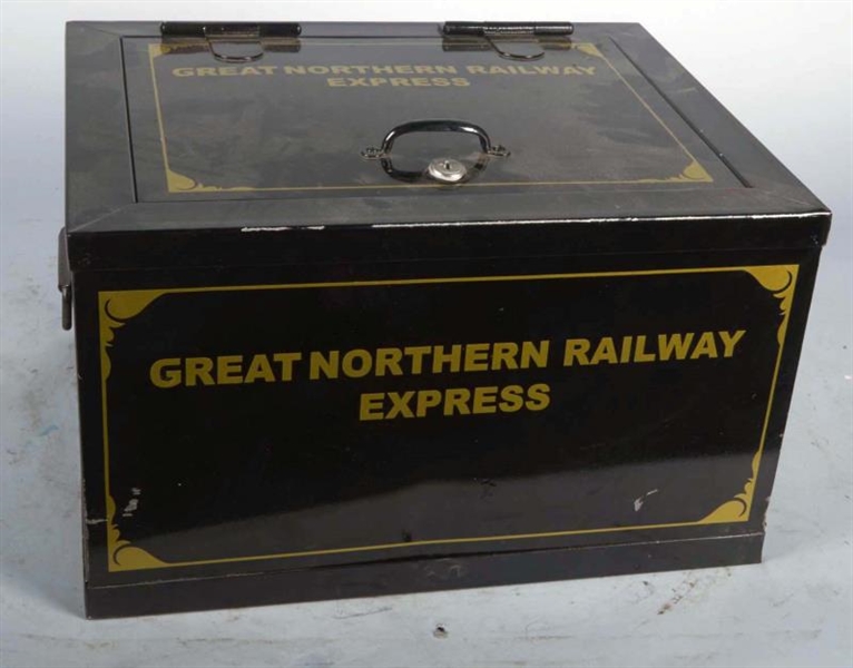 GREAT NORTHERN RAILWAY EXPRESS SAFETY LOCK BOX    