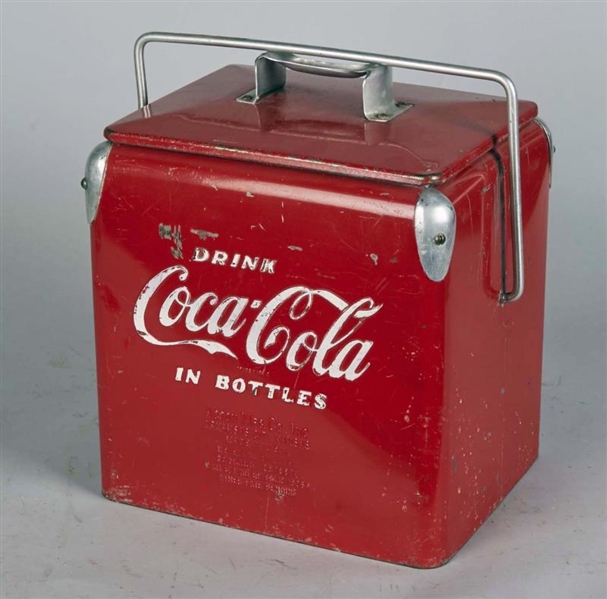 DRINK COCA COLA IN BOTTLES ACTON ICE CHEST COOLER 
