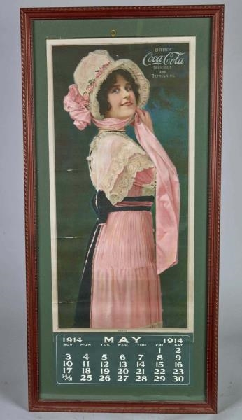 COCA COLA "BETTY" 1914 ADVERTISING CALENDAR       