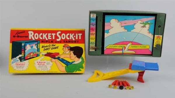 ROCKET SOCK-IT GAME IN ORIGINAL BOX.              