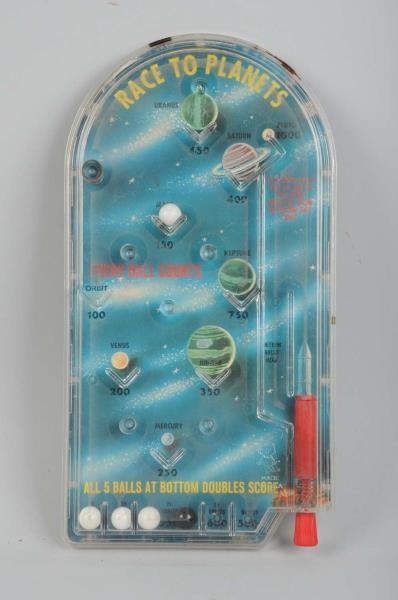 RACE TO PLANETS BAGATELLE GAME.                   