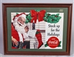 COCA COLA STOCK UP DIE-CUT PAPER ADVERTISING SIGN 