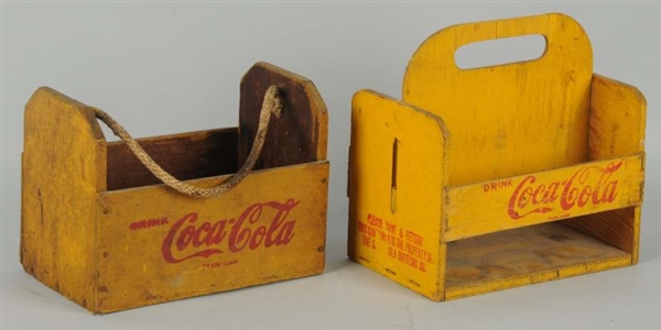LOT OF 2: COCA-COLA CARRIERS.                     