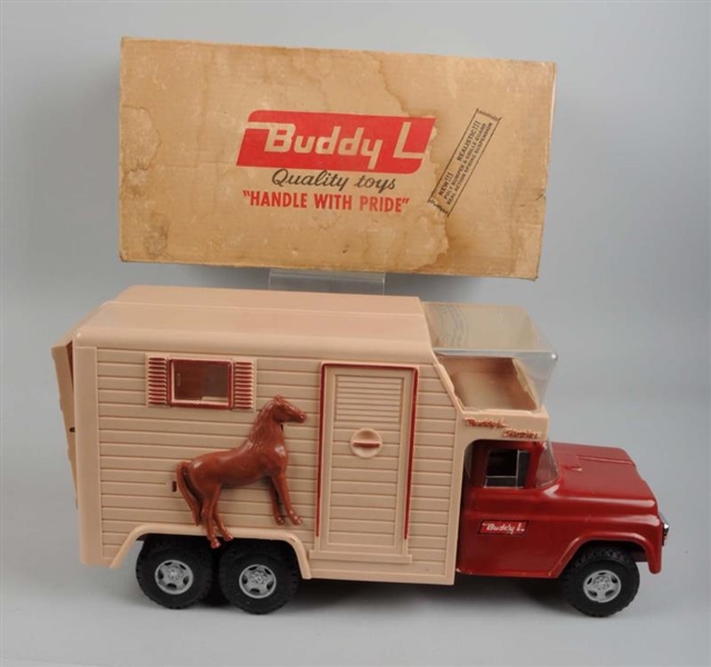 PRESSED STEEL & PLASTIC STABLES TRUCK IN BOX      