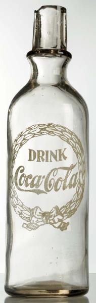 1910 COCA-COLA ACL SYRUP BOTTLE.                  