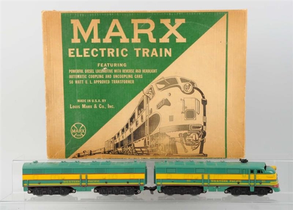 MARX SET BOX 44464, 901 W. P DIESELS.             