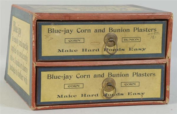 BLUE JAY CORN & BUNION PLASTERS DISPLAY.          