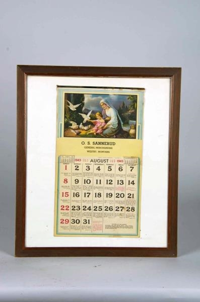 LOT OF 2: COUNTRY STORE ADVERTISING CALENDARS     