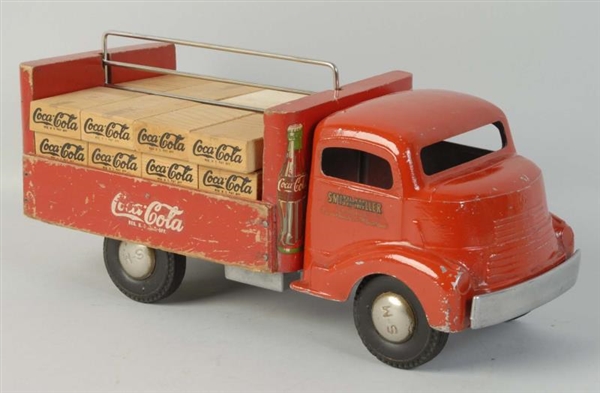 1940S WOOD & METAL SMITH-MILLER COCA-COLA TRUCK. 
