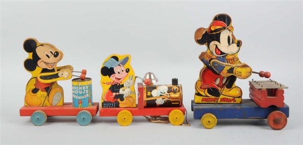 LOT OF 3: FISHER-PRICE DISNEY MICKEY TOYS.        