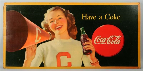 1946 LARGE COCA-COLA POSTERS.                     