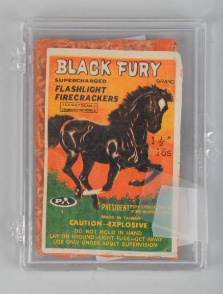 BLACK FURY  FLASHLIGHT FIRECRACKER PACK.          