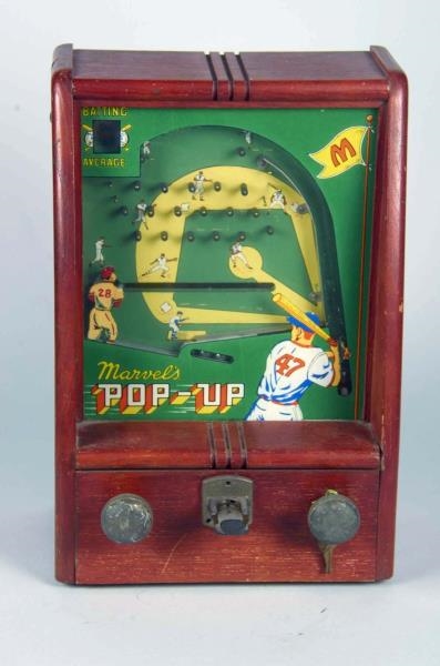 COIN-OP MARVEL MFG. POP-UP COUNTERTOP SKILL GAME  