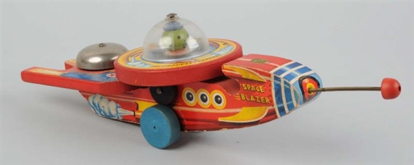 FISHER-PRICE PAPER ON WOOD SPACE BLAZER TOY.      