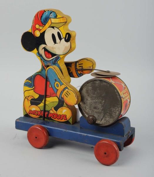 FISHER-PRICE DISNEY MICKEY MOUSE DRUMMER TOY.     