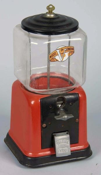1 CENT VICTOR MODEL V COUNTERTOP GUMBALL MACHINE  