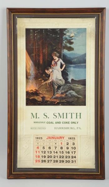 1925 M. S. SMITH COAL & COKE CO. CALENDAR.        