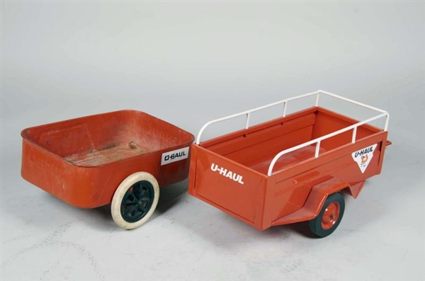 LOT OF 2: U HAUL TRAILERS FOR PEDAL CARS          