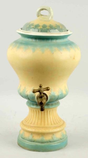 VERY EARLY CERAMIC UNMARKED SYRUP DISPENSER.      