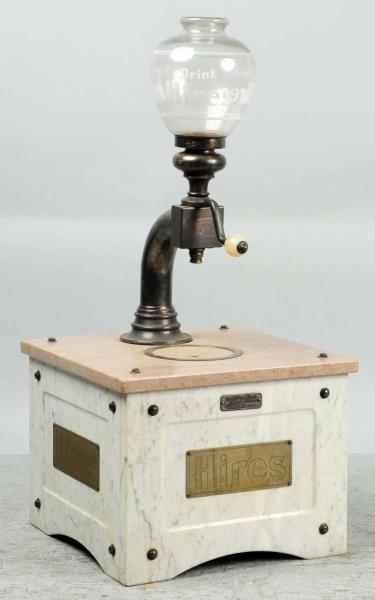 EARLY HIRES MUNIMAKER SYRUP DISPENSER.            