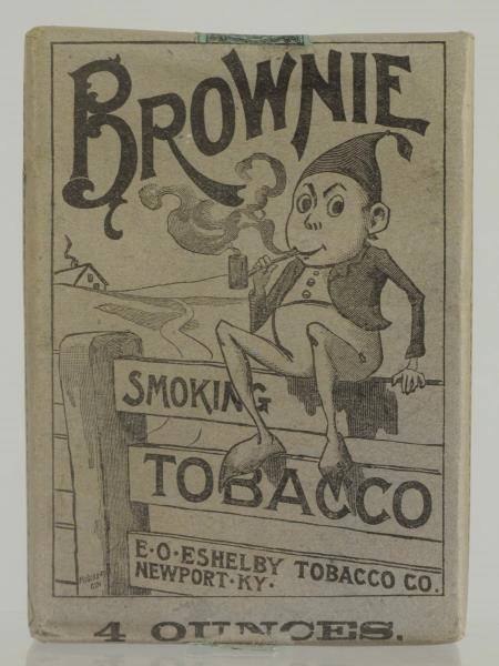 BROWNIE SMOKING TOBACCO POUCH.                    