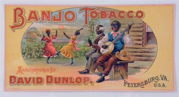 BANJO ORIGINAL TOBACCO LABEL.                     