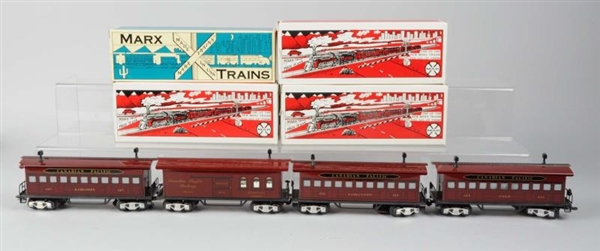 LOT OF 4: CANADIAN PACIFIC PASSENGER CARS.        