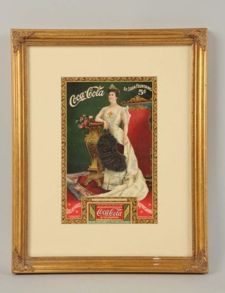 1904 COCA-COLA AD AND COUPON.                     