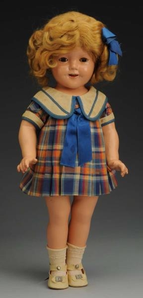 DELIGHTFUL IDEAL "SHIRLEY TEMPLE" DOLL.           