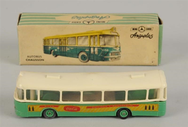 ANGUPLAS MINIATURE COCA-COLA BUS & BOX.           