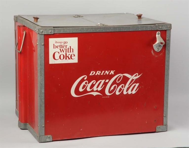 1960S COCA-COLA EVENT ICED DRINK VENDORS UNIT.    