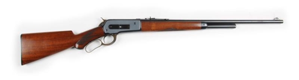 AS NEW WINCHESTER MODEL 1886 SEMI-DELUXE RIFLE.** 